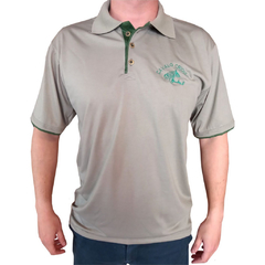 Camisa Polo Masculina Bordado Cavalo Crioulo com Detalhe no Peitilho e na Manga Adulta-Los Regallos na internet