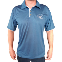 Camisa Polo Masculina Bordado Cavalo Crioulo com Detalhe no Peitilho e na Manga Adulta-Los Regallos - Casa do Gaúcho