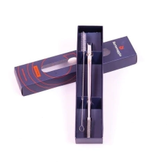 bomba inox para terere 21 cm bocal curvo
