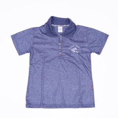 Camisa Baby Look Polo Bordado Cavalo Feminino Adulto - Los Regallos - comprar online