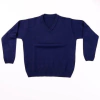 blusao infantil liso azul masculino