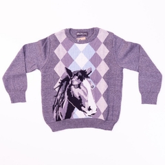 Blusão Estampa Cavalo Bebê - Oldoni - comprar online
