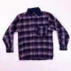 camisa térmica quadriculada infantil masculina