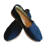 alpargata gaucha de tecido com elastico cor azul marinho adulto masculino