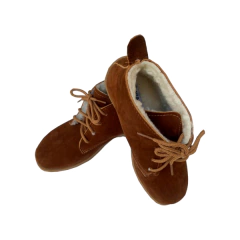 Botina Couro Unissex Com Pelego - Vial Calçados - loja online