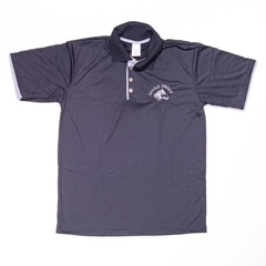camisa polo infantil manga curta bordado cavalo crioulo