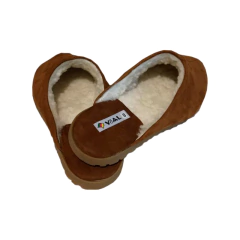 Chinelo Couro com Pelego - Vial Calçados - comprar online