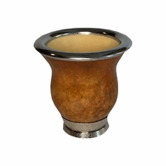 Cuia Bocal De Inox-Velho Porongo