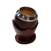 Cuia Coco Com Suporte-Mate.Com