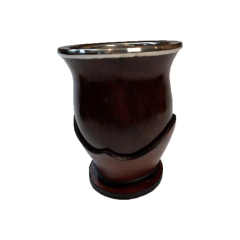 Cuia Tradicional com Suporte-Mate.com