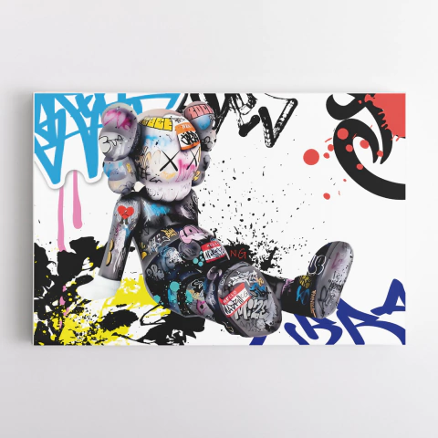 Canvas - Grafiti Kaws