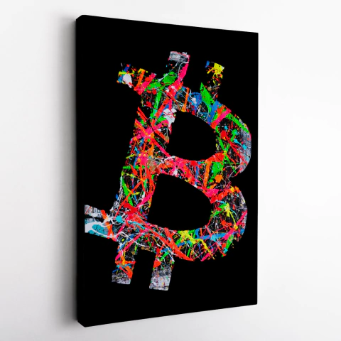 Canvas - Bitcoin Art 1