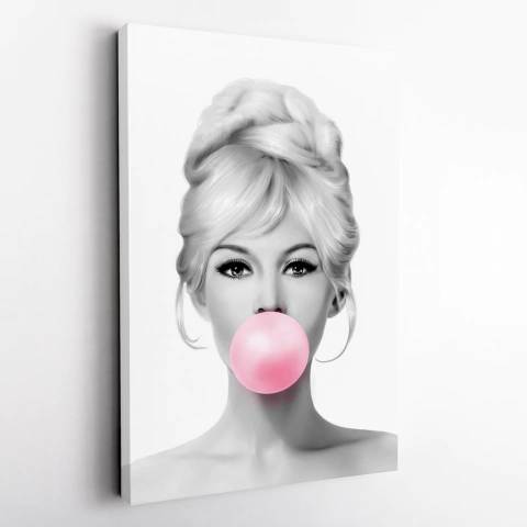 Canvas - Brigitte Chicle Rosa