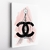 Canvas - Chanel Paris Rosa