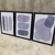 Set 3 Con Marco - Brush Strokes Purple - comprar online