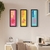 Set Wall 3 con Marco - Ciudades Colores 2 - comprar online
