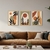 Set 3 con Marco - Hojas Boho