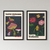STOCK Inmediato - Set 2 Marco Negro - Yayoi - 30x45 cm