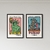STOCK Inmediato - Set 2 Marco Negro - Keith Haring - 20x30cm
