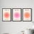 STOCK Inmediato - Set 3 Marco Negro - Mind Body Soul - 30x45 cm