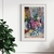 Con Marco - Matisse Pintura 6 (The Peonies) obra completa - comprar online