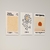 Set 3 Canvas - Arte amarillo - comprar online