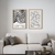 Set 2 con Marco - Bauhaus Blanco y Negro - comprar online