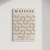 Canvas - Matisse flores beige 1