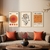 Set 3 con Marco - Arte Naranja - comprar online
