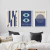 Set 3 con Marco - Bauhaus Azules en internet