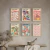 Set Wall 6 con Marco - Flower Market