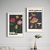 Set 2 con Marco - Yayoi Kusama Mushroom & Flowers en internet