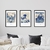 Set 3 con Marco - Arte Japones - comprar online