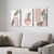 Set 3 Canvas - Boho rosa - comprar online