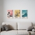 Set 3 Canvas - Hokusai colores - comprar online