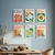 Set 6 Canvas - Comida italiana
