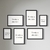 Set Wall 6 con Marco - Diseños Personalizados - comprar online