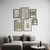 Set Wall 6 con Marco - Arte Verde - comprar online