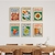 Set Wall 6 cuadros - Comida italiana - comprar online