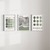 Set 3 con Marco - Bauhaus Verde en internet