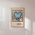 Con Marco - Keith Haring Corazon Celeste