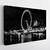 Canvas - London Eye B&W - comprar online