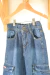 Pantalon Baggy Cargo Recto - Miniboss | Tienda de ropa de niña y niño + Accesorios | Ropa Aesthetic