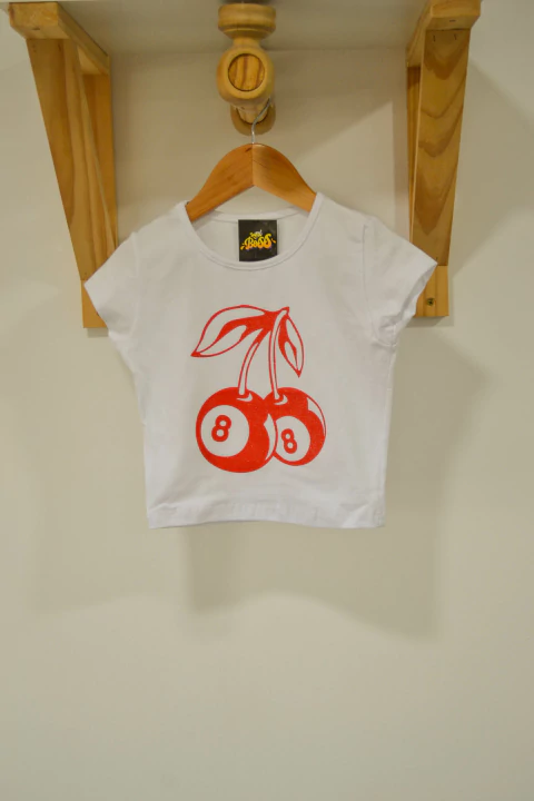 Remera Cereza (tipo Top)
