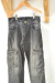 Pantalón Recto Cargo Unisex - tienda online