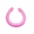 Prótese Realística Duplo 44cm Rosa - comprar online