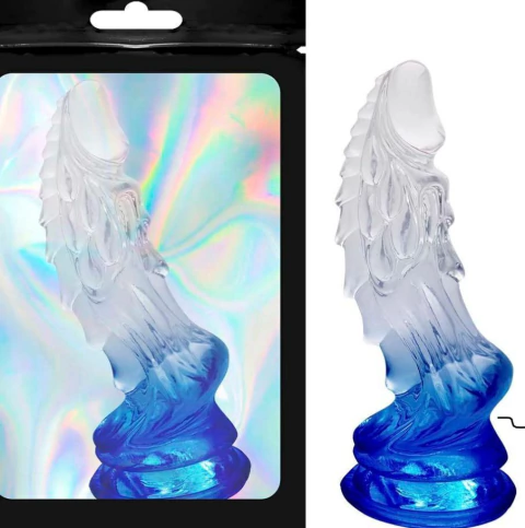 Prótese Dragon Monster Texturizado em Silicone com Ventosa - comprar online