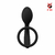 Anel peniano em silicone com plug anal - Ponto Sexcreto