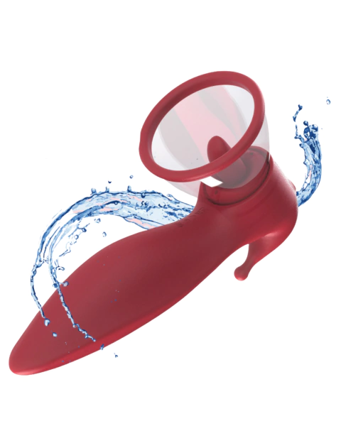 Estimulador Sucção Vácuo Duplo de Clitóris e Mamilos com Língua Vibratória e Rotativa - comprar online