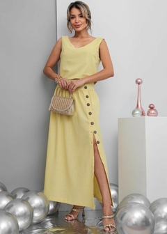 Conjunto Ana Cristina Amarelo